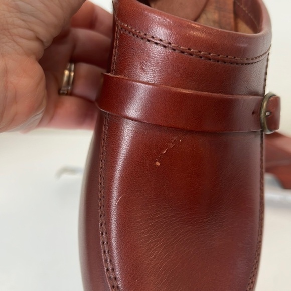 Fredelle Boutique Vintage Leather Clogs size 7 - Picture 7 of 11